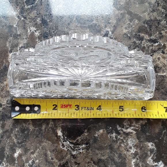 SOLD Vintage Hofbauer Byrdes Crystal Napkin - Picture 4 of 5